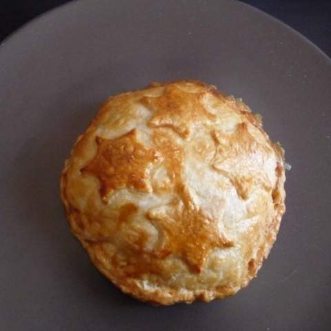 Mini tourtes au poulet et légumes façon chicken pie
