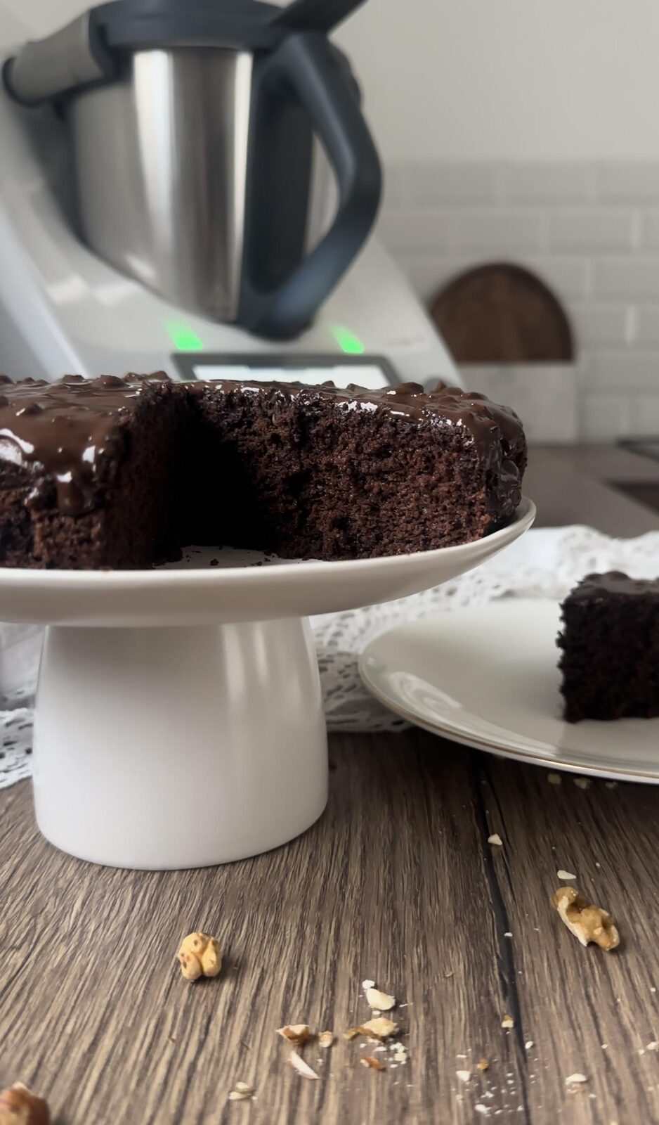 Moelleux au choco Emel. Thermo sans farine et sans sucre ajouté