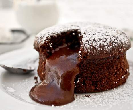 Moelleux au chocolat au coeur fondant