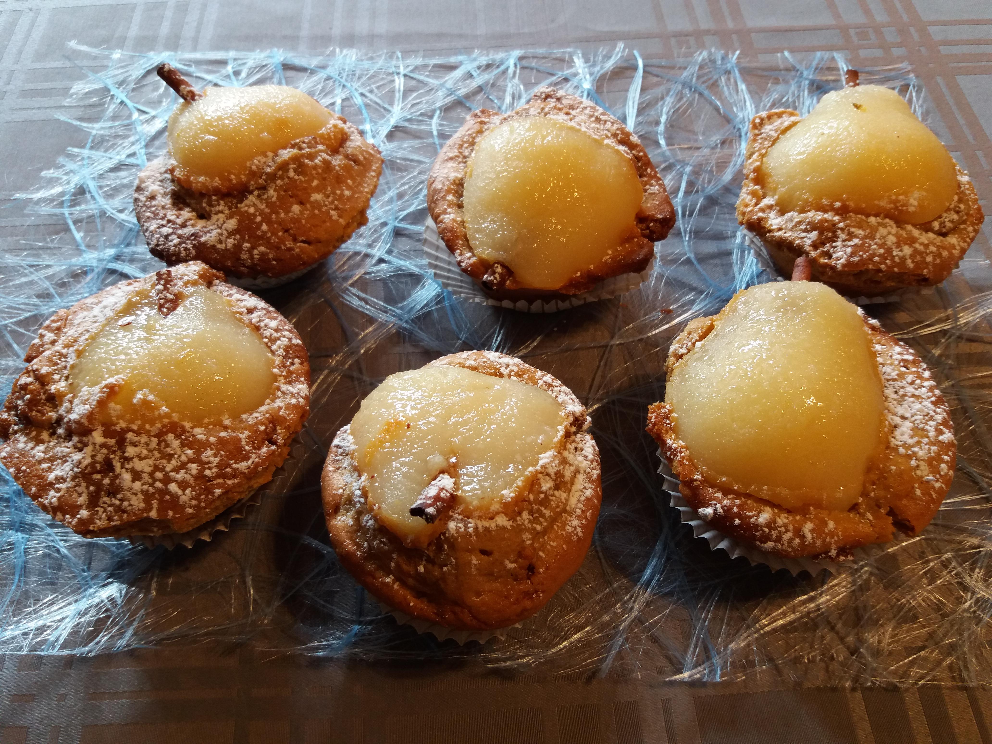 Moelleux caramel et poires