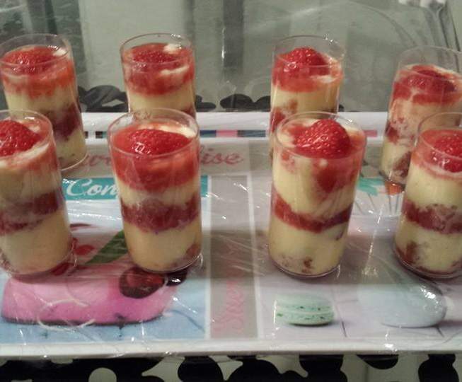 Mon tiramisu a la Fraise