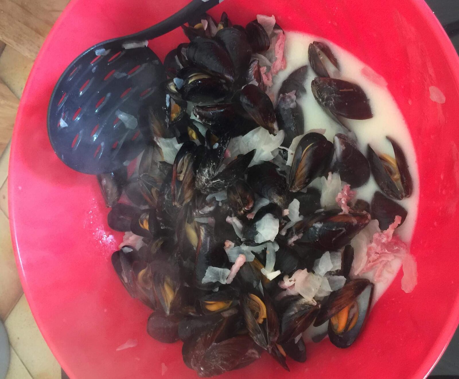 Moules à la crème