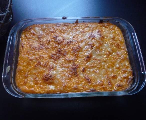 Moussaka végétarienne de lentilles corail
