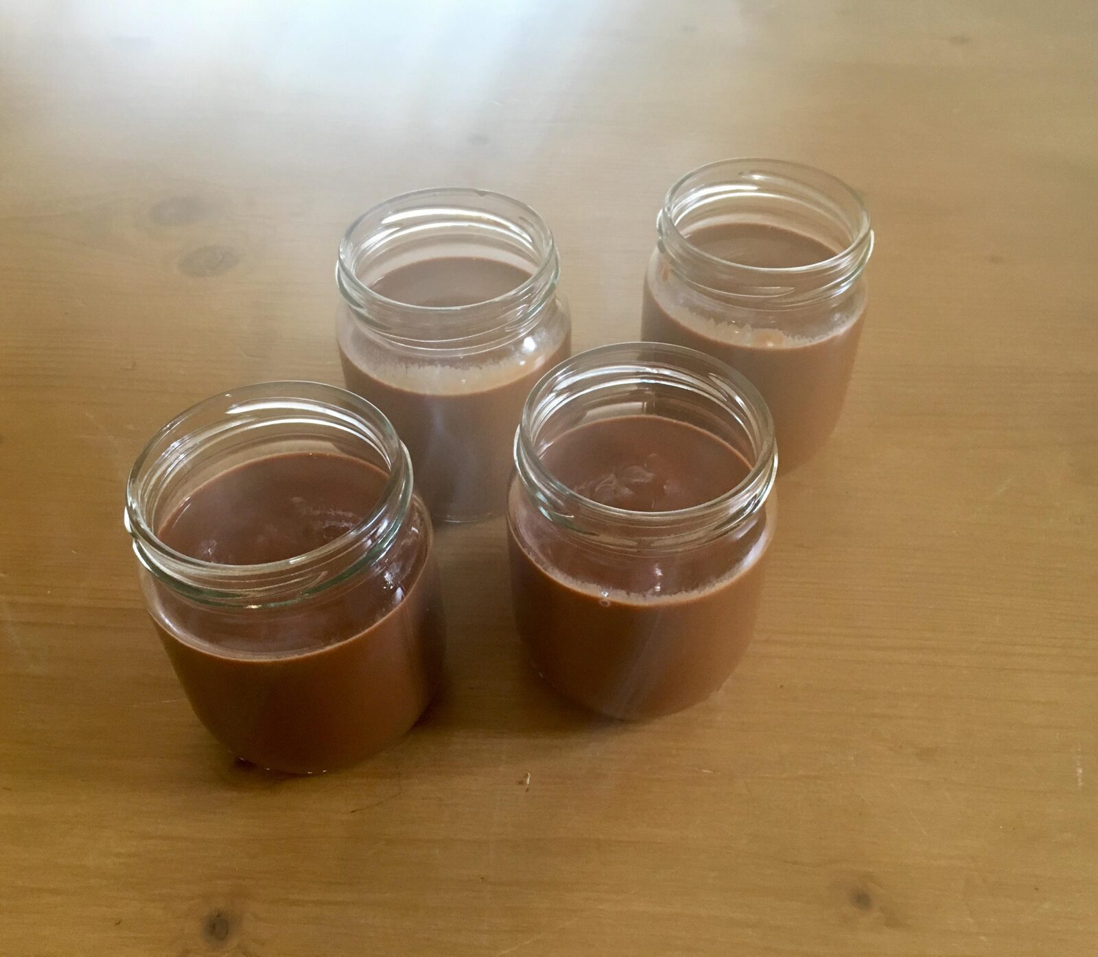 Mousse au chocolat healthy