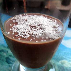 MOUSSE AU CHOCOLAT SANS OEUF NI BEURRE recette à indice glycémique bas