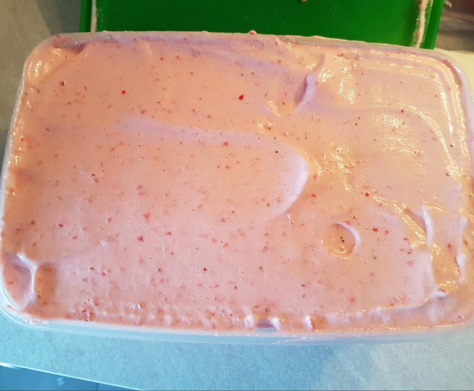 mousse aux fraises onctueuse