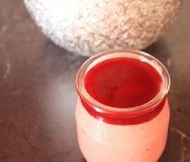 Mousse aux framboises