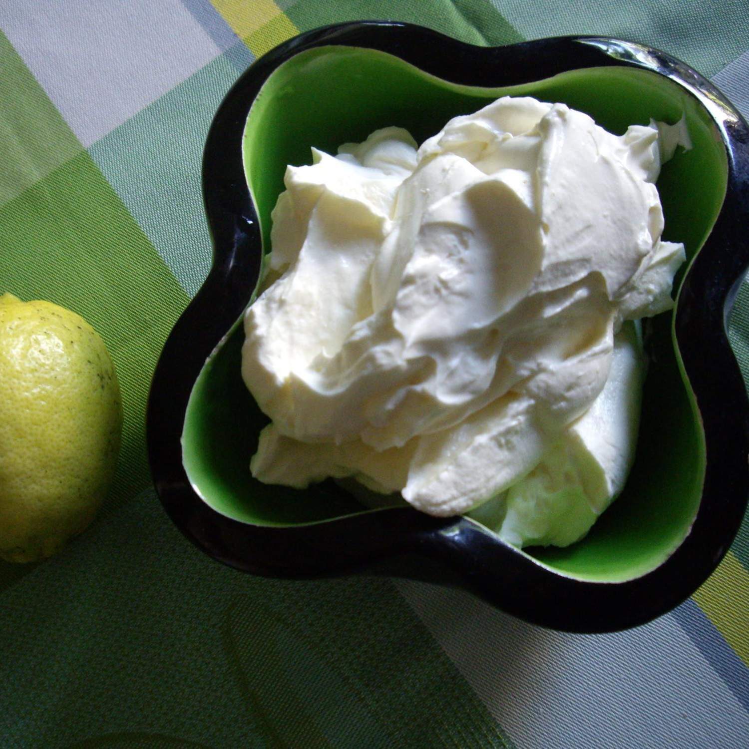 Mousse citron et mascarpone