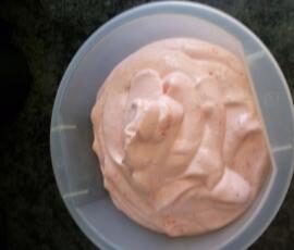 Mousse d'avocat(variante salée)