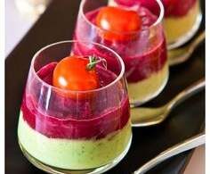 Mousse de betterave en verrine