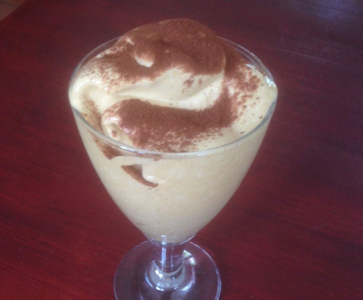 Mousse glacée moka express