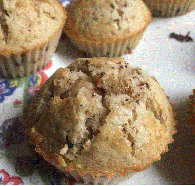 Muffin pépite de chocolat
