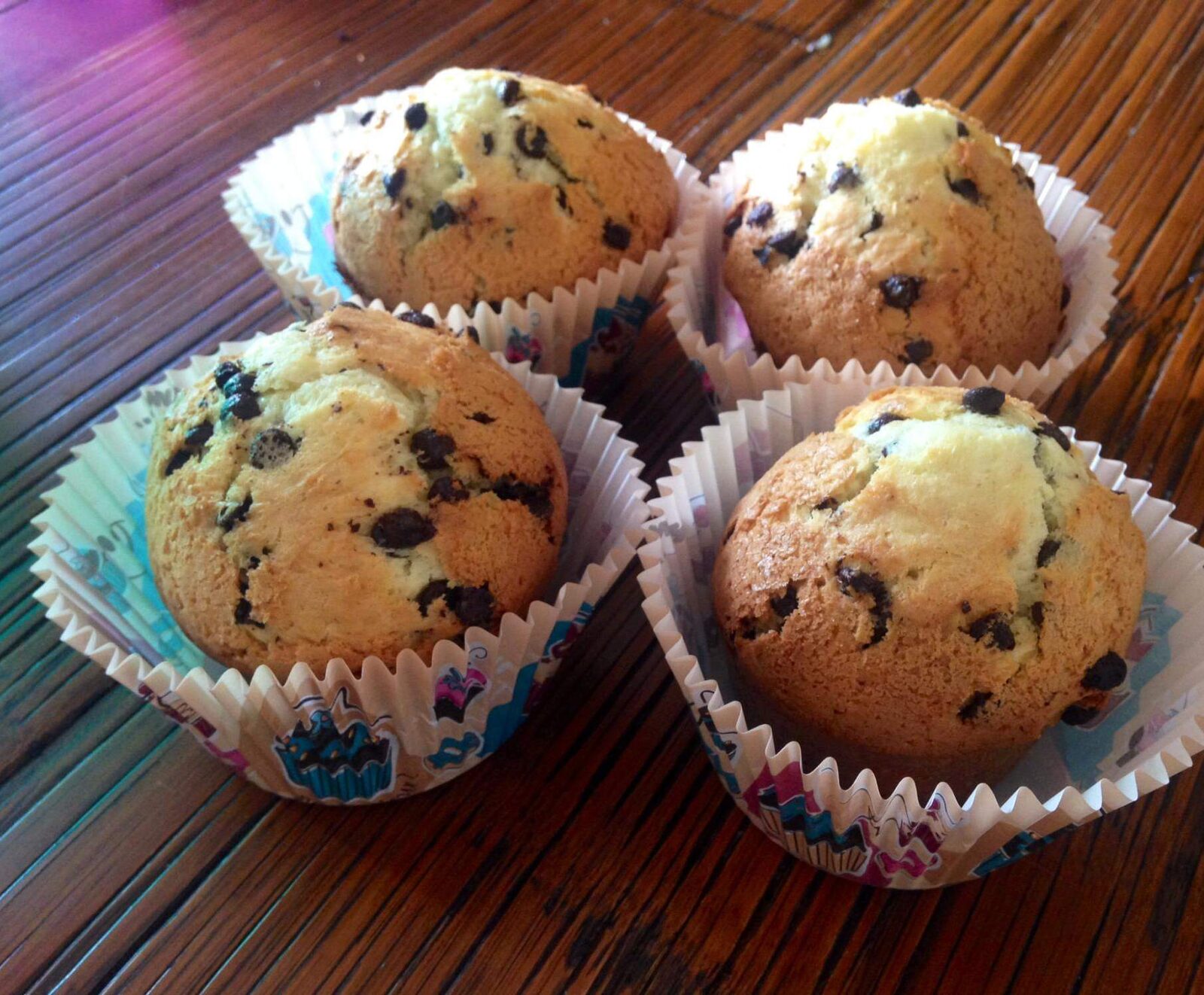 Muffins Américains aux Pépites de Chocolat