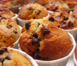 Muffins apéros bacon/pruneaux