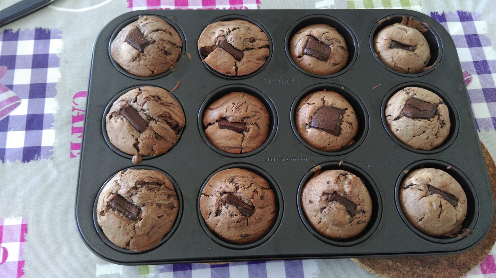 Muffins au chocolat