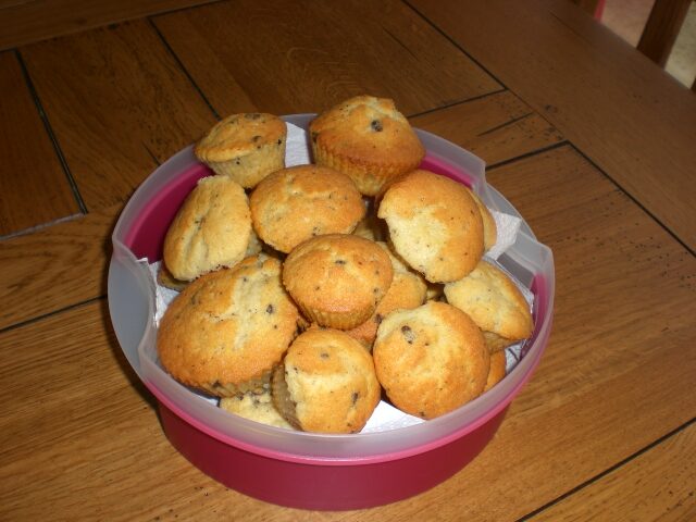 Muffins aux pépites de chocolat