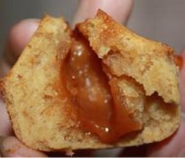 Muffins coeur caramel au beurre salé