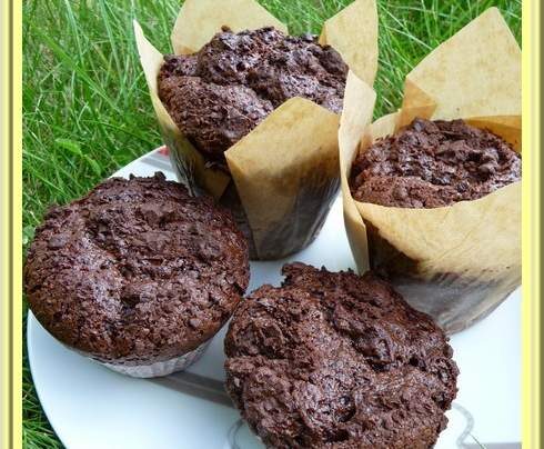 Muffins corsés au chocolat