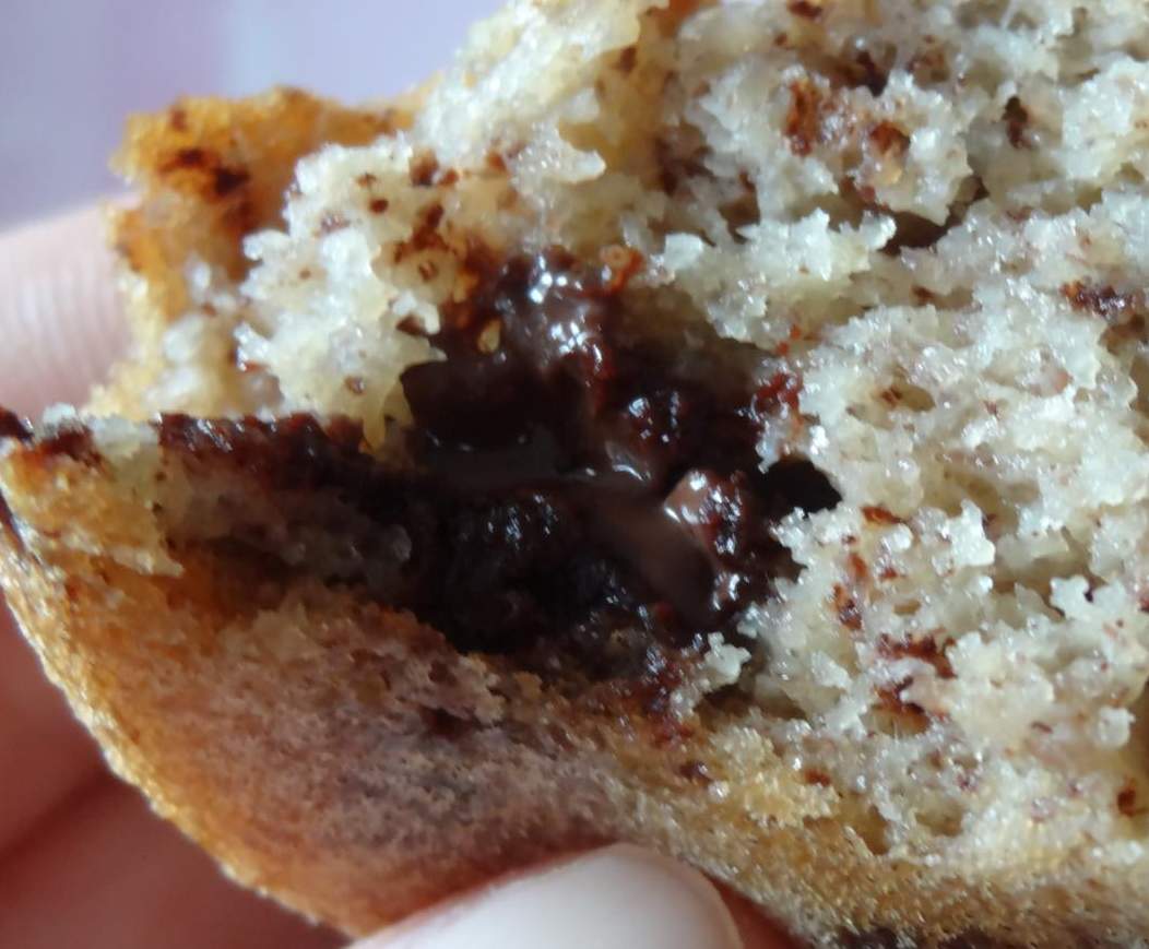 Muffins moelleux banane chocolat fondant