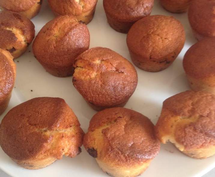 Muffins Nutella et pépite de chocolat