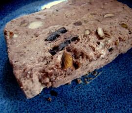 NOUGAT GLACÉ AU CHOCOLAT