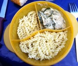 nouilles avec ses courgettes