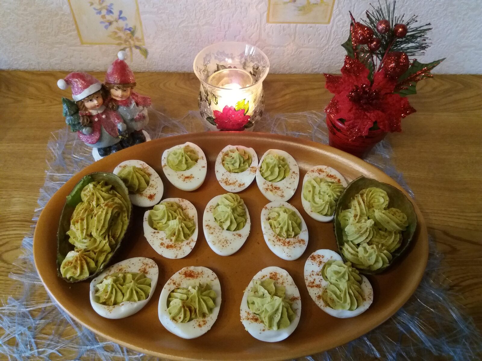 Oeufs mimosa à l'avocat