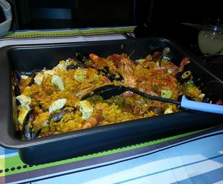 Paëlla EXPRESS 3/4 d'h pour 8 pers