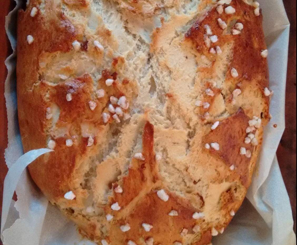 Pain au lait aux raisins secs cocotte