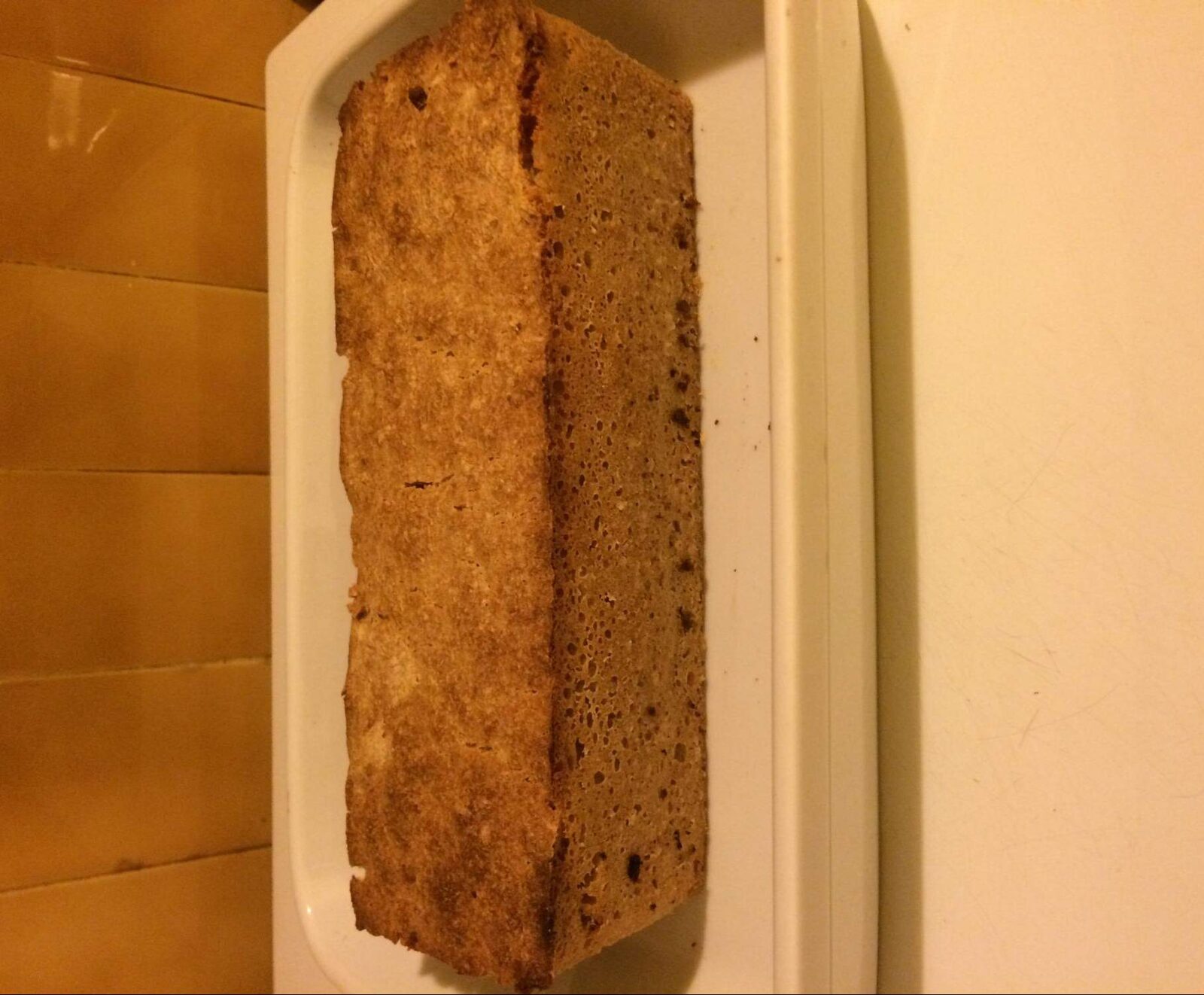 Pain complet dans moule à cake