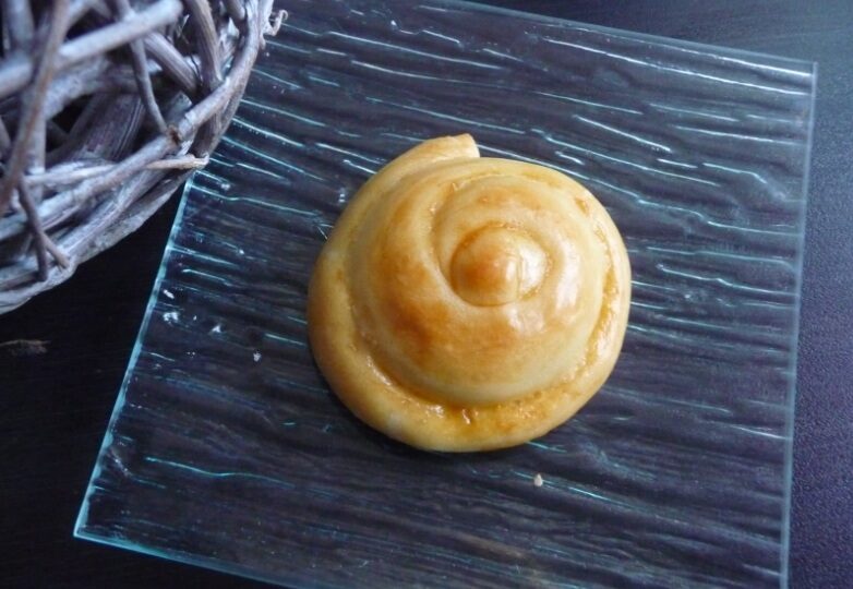 Pains briochés escargots façon pains de shabbat