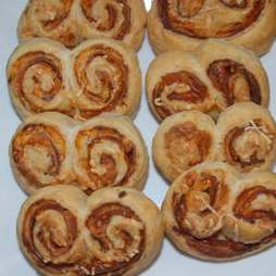 Palmiers apéritifs carotte Comté