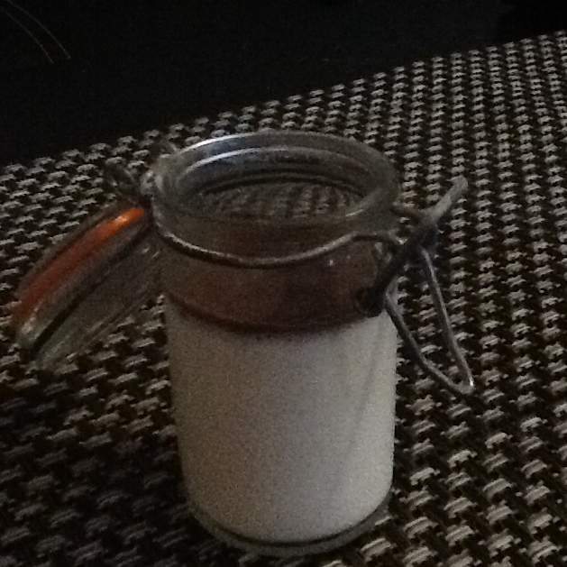 Pana cotta et son coulis au chocolat