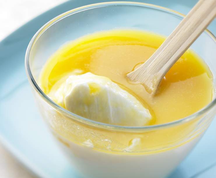 Panacotta légère aux mandarines