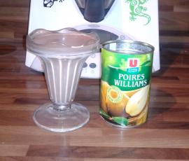 Panacotta nutela poire