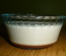 Panacotta vanillée et sa sauce carambar