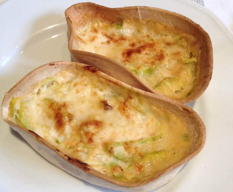 Panadilla de courgettes et saumon Weight Watchers