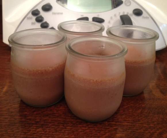 Panna cotta au chocolat