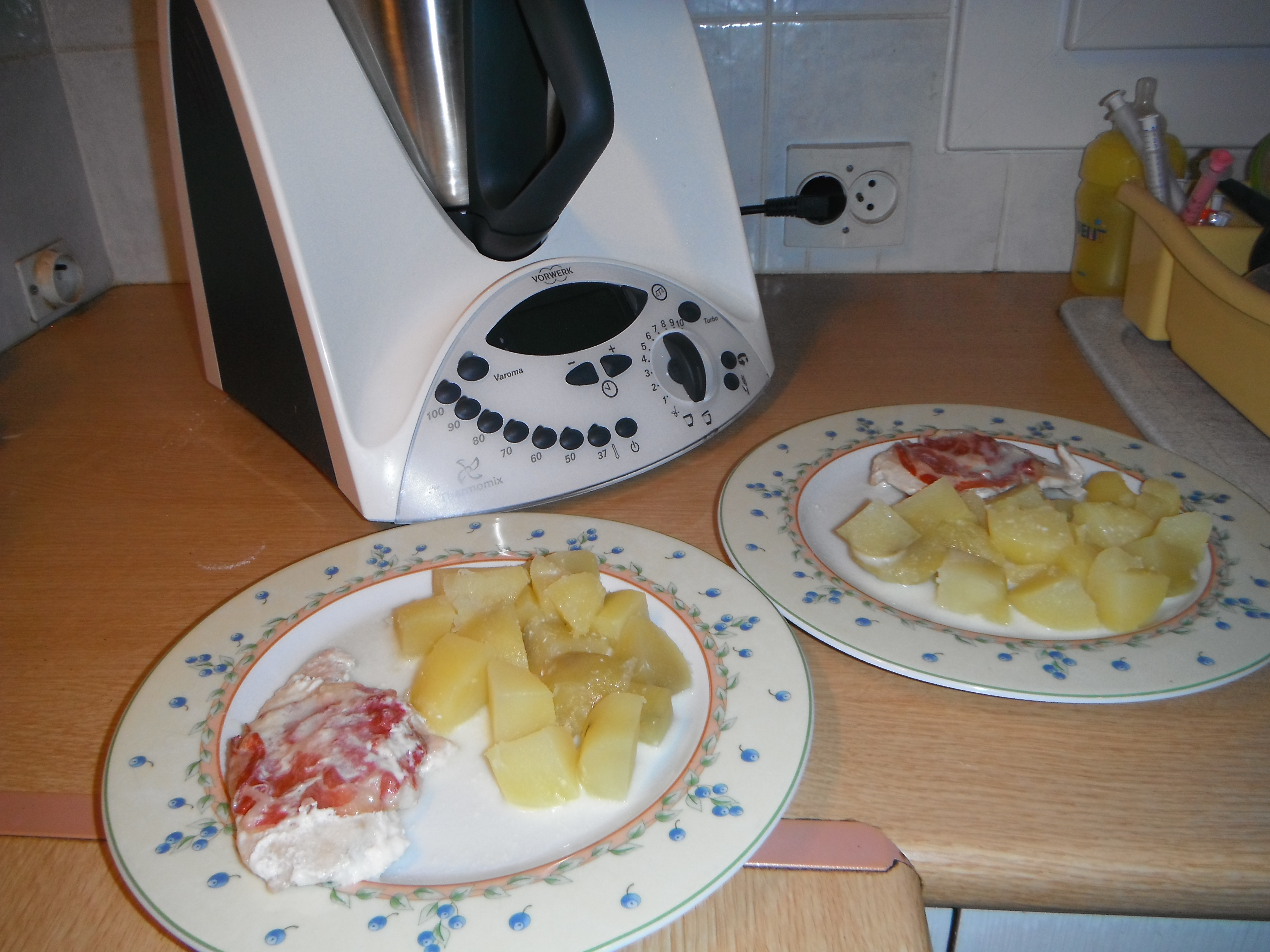 Papillotte de poulet a la coppa et concoillotte