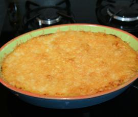 Parmentier de confit aux 2 patates