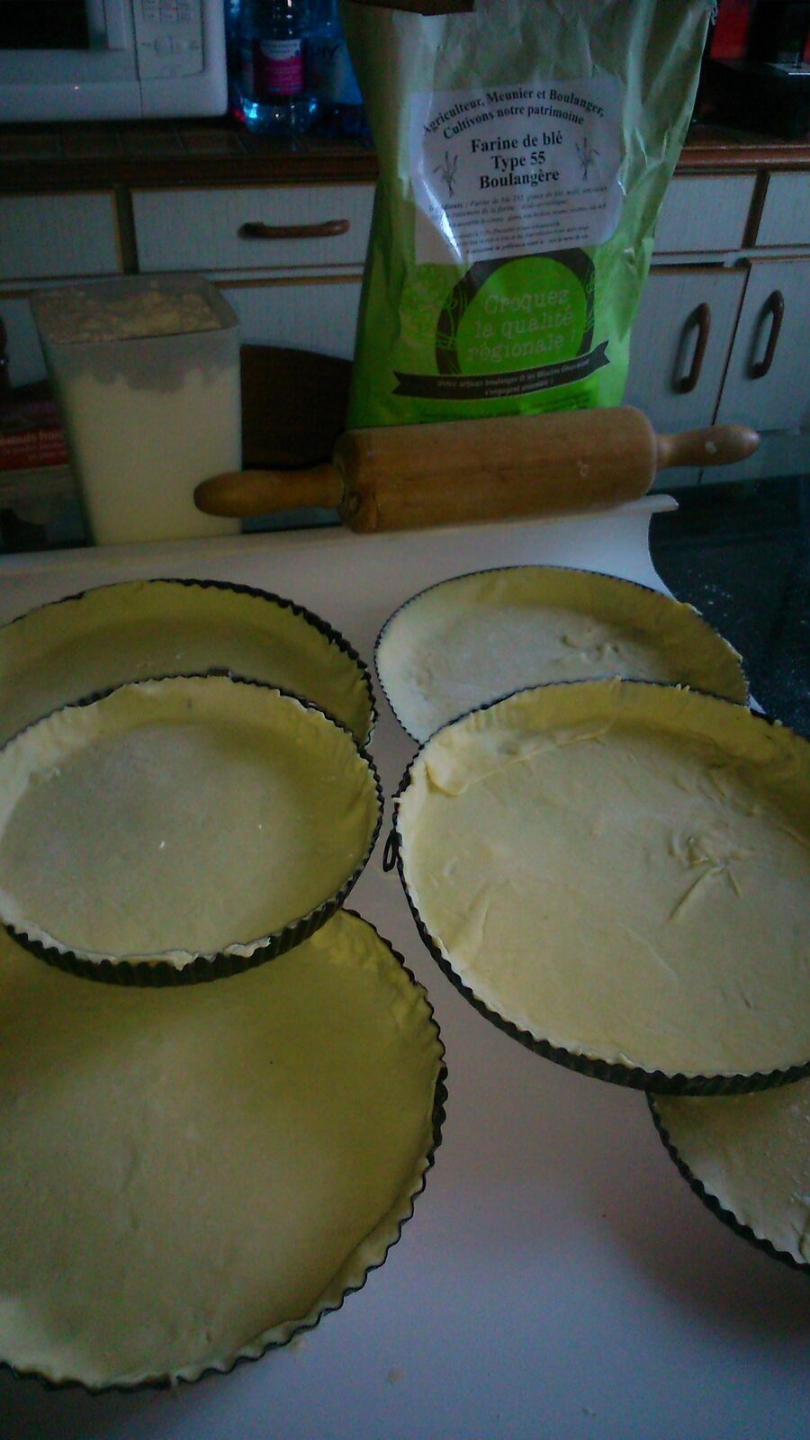 pate a tarte a préparer a l'avance