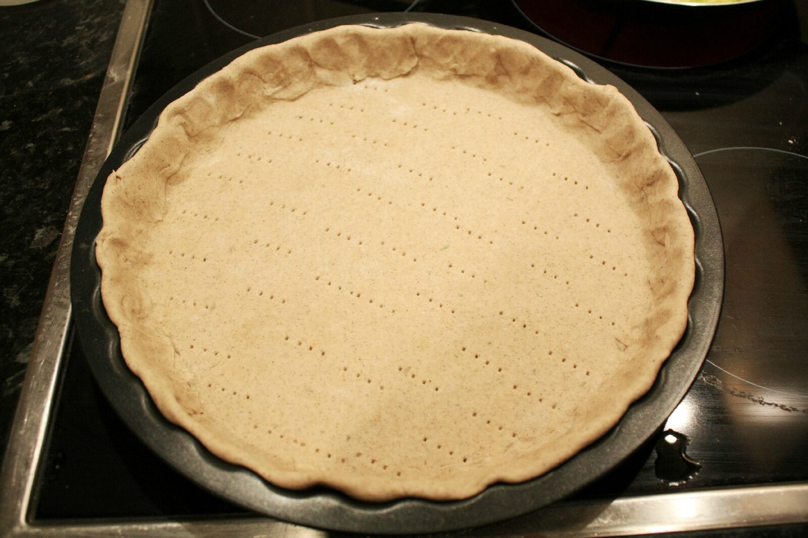 Pâte à tarte Light sans beurre
