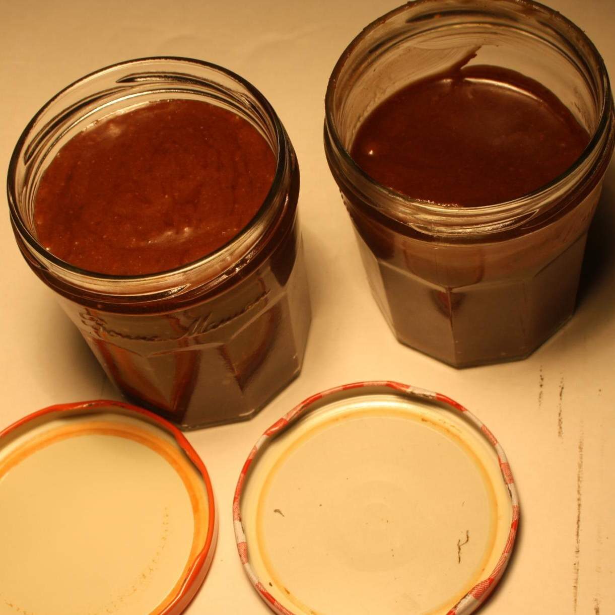 pâte à tartiner au choco, praliné