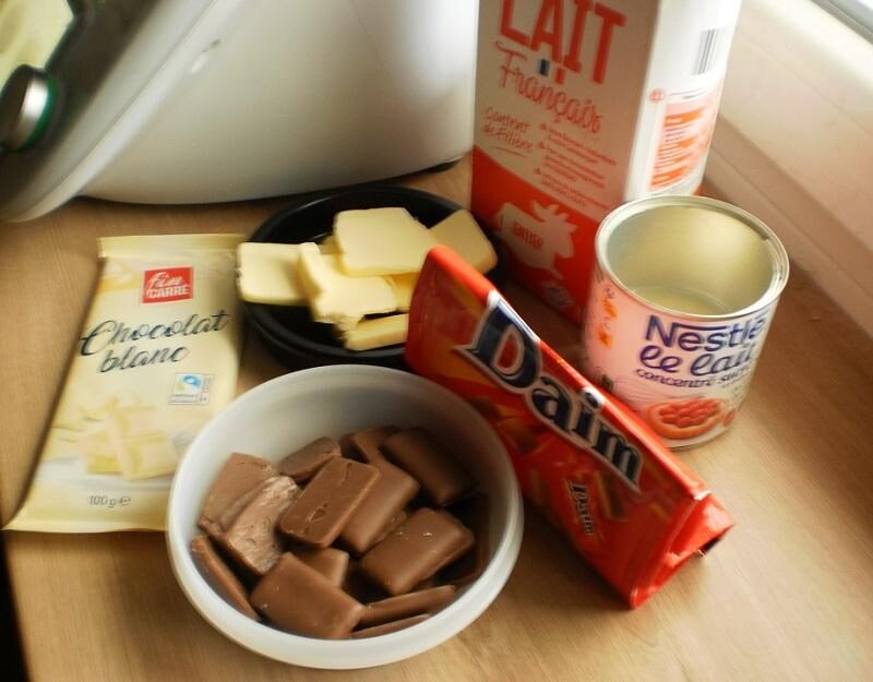 Pâte à tartiner au Daim