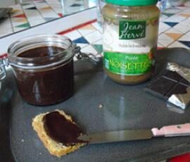 Pâte à tartiner bio noisette&chocolat