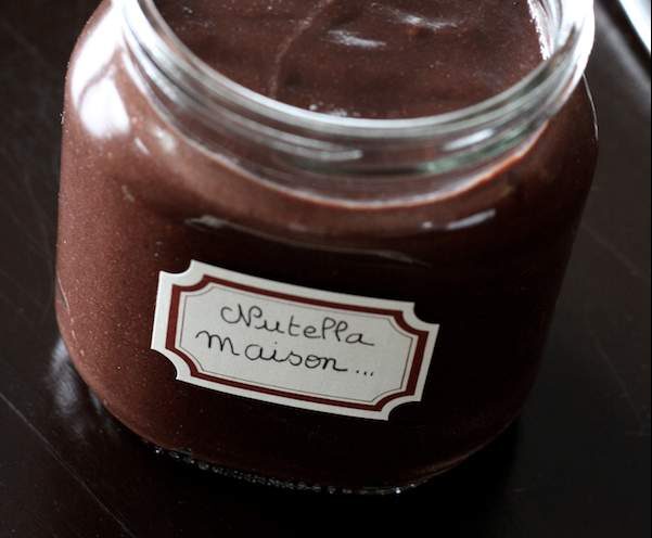 Pâte à tartiner chocolat-noisettes sans huile de palme, sans lait et sans sucre