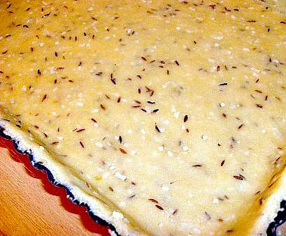 pate sablée au cumin