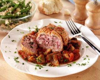 Paupiettes de veau cuites à la vapeur au Thermomix