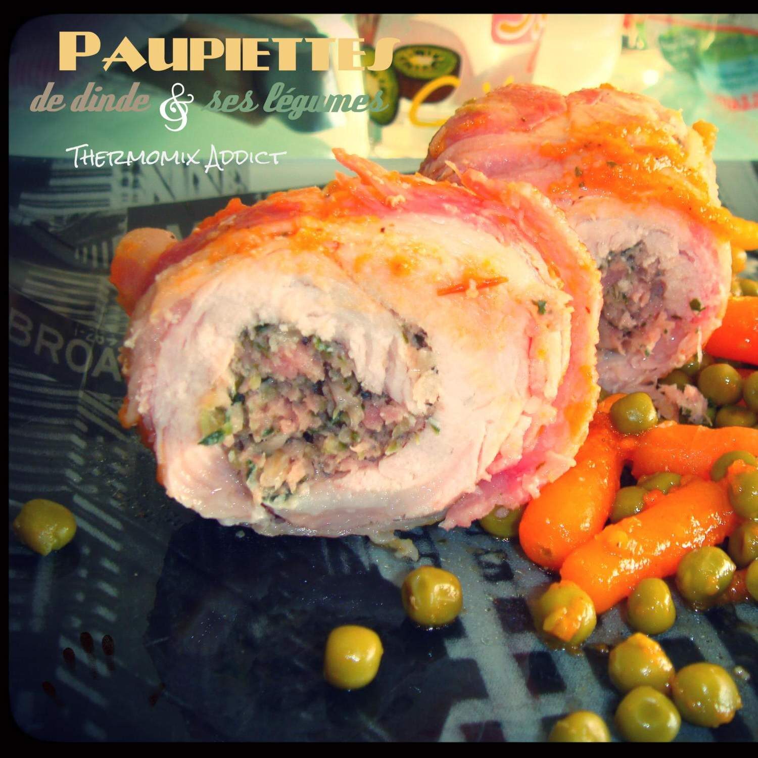 Paupiettes de veau et petits légumes