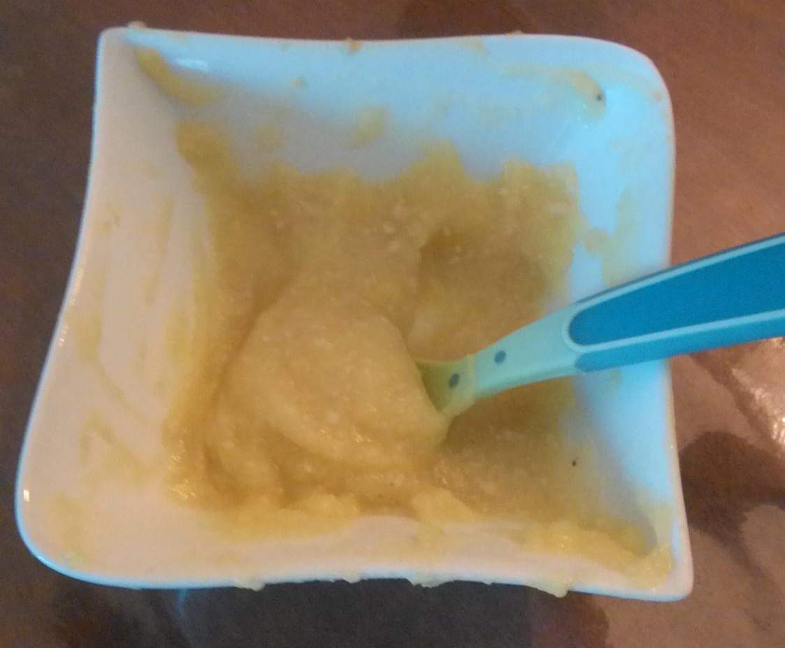 petit pots pomme boudin blanc